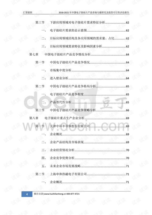 2018-2022年中國(guó)電子級(jí)硅片產(chǎn)品市場(chǎng)專(zhuān)題研究及投資可行性評(píng)估報(bào)告